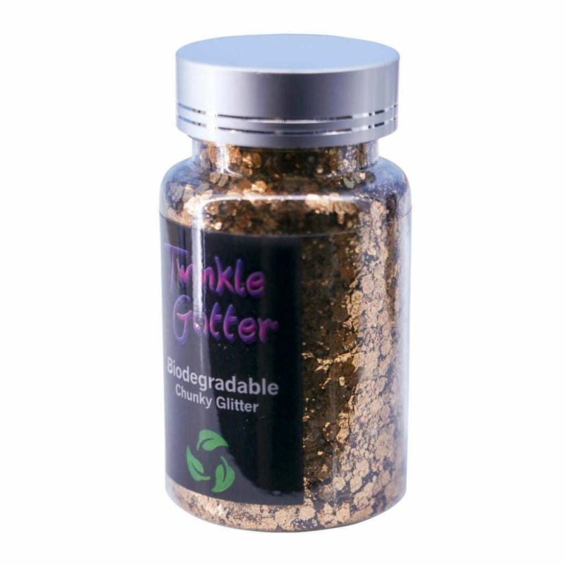 Biodegradable Chunky Twinkle Glitter 55G  |  Glitters Glitters Copper