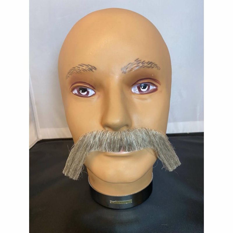 Handle Bar Moustache  |  Facial Hair Facial Hair Black