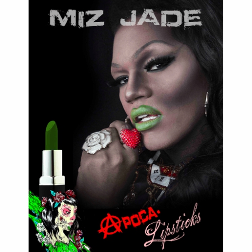 Miz Jade Creamy Lipstick  |  Drag Makeup Abracosmetics Abracosmetics