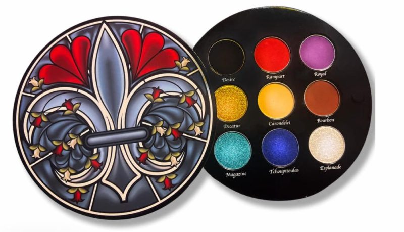 New Orleans Fleur De Lis Palette (Echo Chernik)  |  Eye Palettes Cosmetics & Beauty Makeup Cosmetics & Beauty Makeup