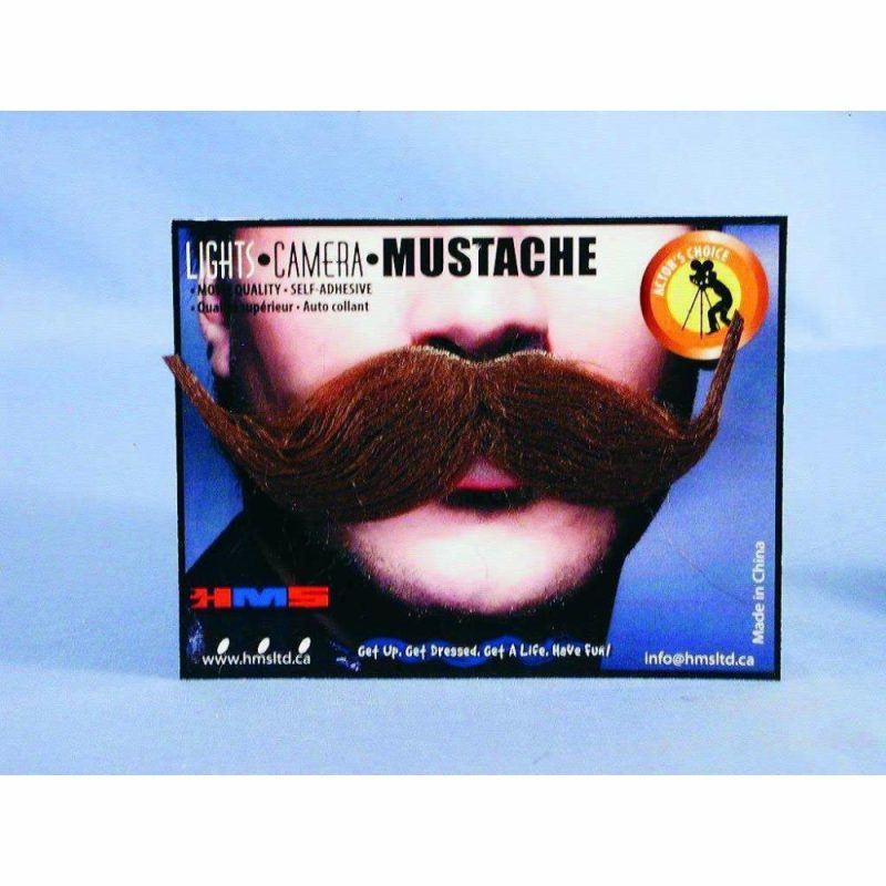 Oil Can Harry Mustache  |  Facial Hair Facial Hair Black