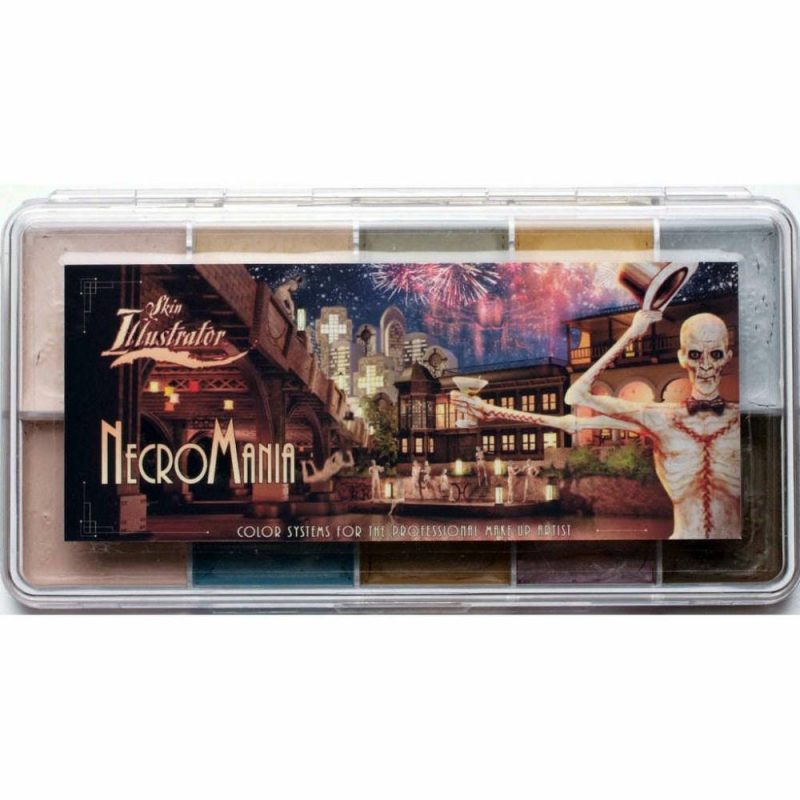 Skin Illustrator Necromania Alcohol Activates Makeup Fx Palette  |  Face Palettes Face Palettes Face Palettes