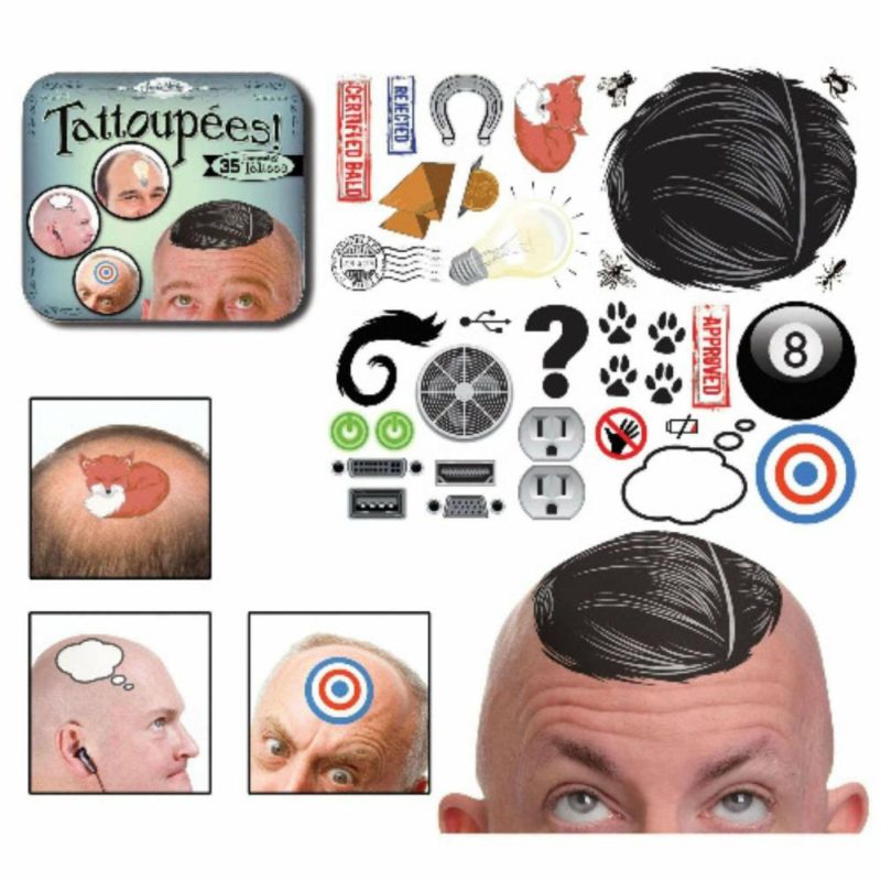 Tattoupees Bald Head Tattoos  |  Tattoos Bald Caps Bald Caps