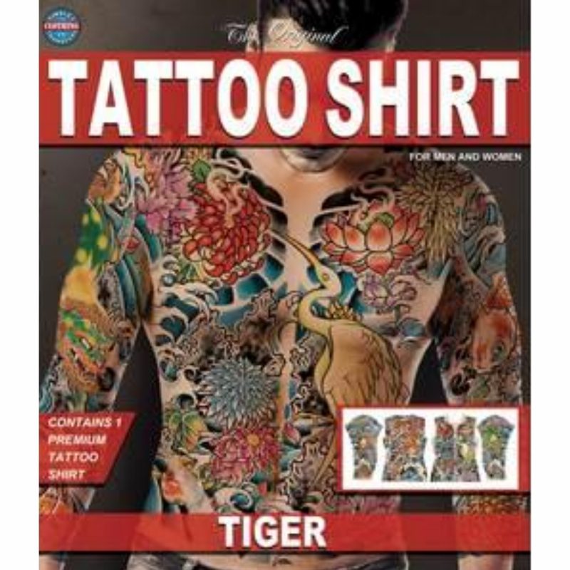 Tiger Tattoo Shirt In Small / Medium  |  Tattoos Tattoos Tattoos