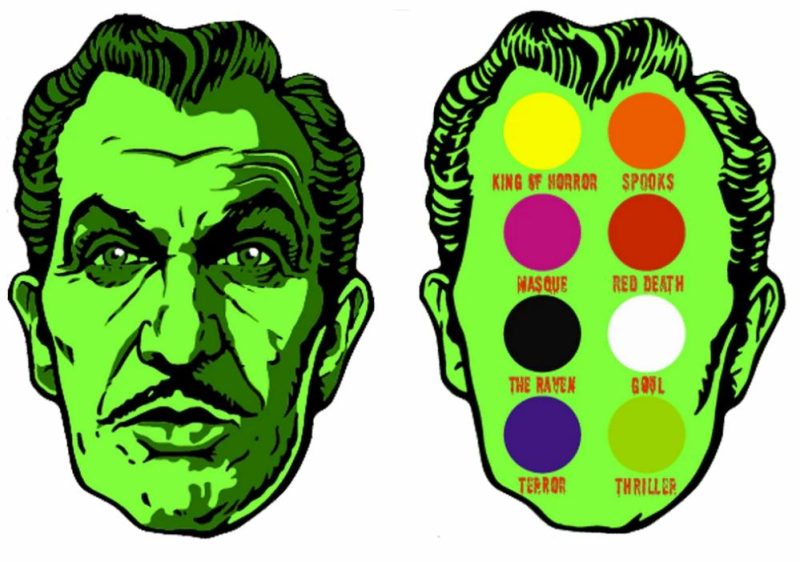 Vincent Price Uv Reactive Palette  |  Eye Palettes Eye Makeup Cosmetics & Beauty Makeup