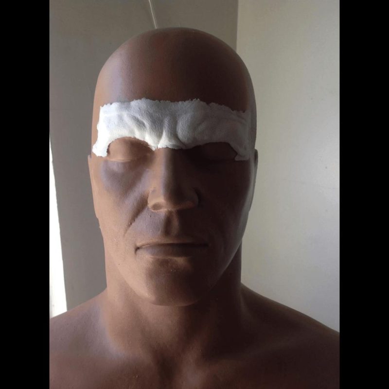 Aged Brow #1 Foam Latex Prosthetic  |  Special Fx Makeup Prosthetic Makeup Prosthetic Makeup