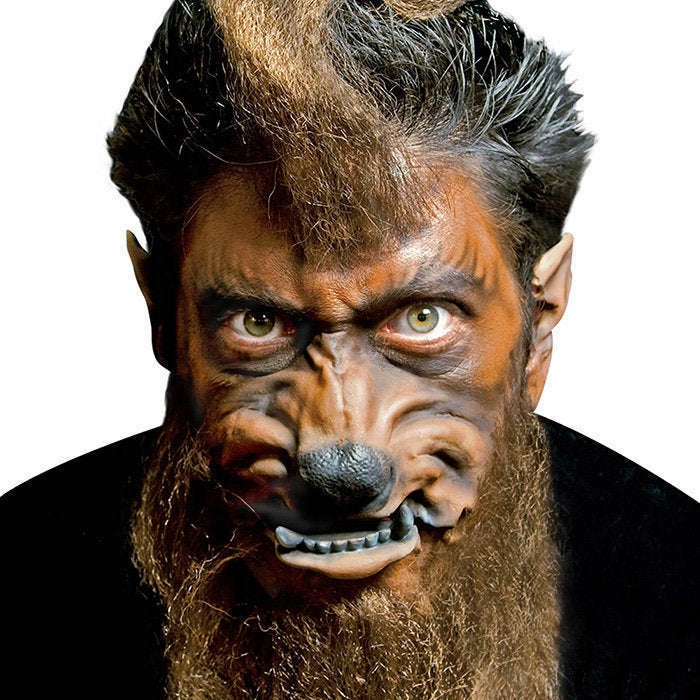 Woochie Fx Werewolf Face Rubber Latex Prosthetic  |  Special Fx Makeup Prosthetic Makeup Prosthetic Makeup