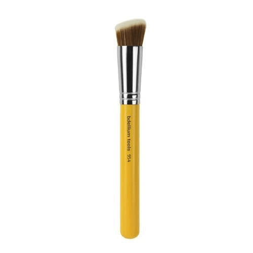 Studio 954 Duet Fiber Slanted Kabuki Face/Body Brush  |  Applicators Applicators Applicators